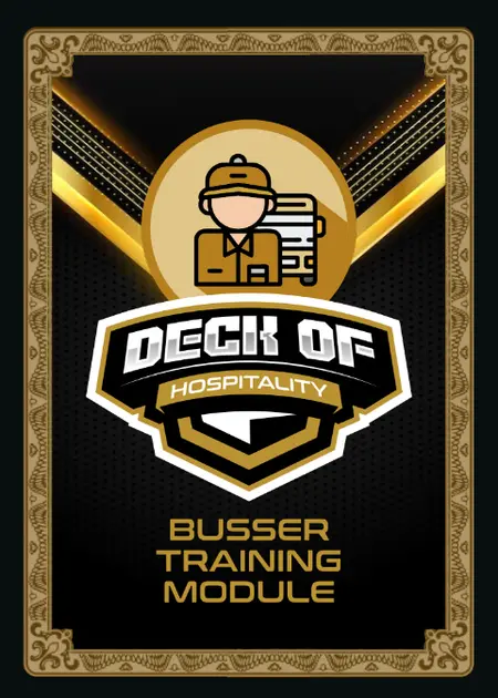 Busser Training Module