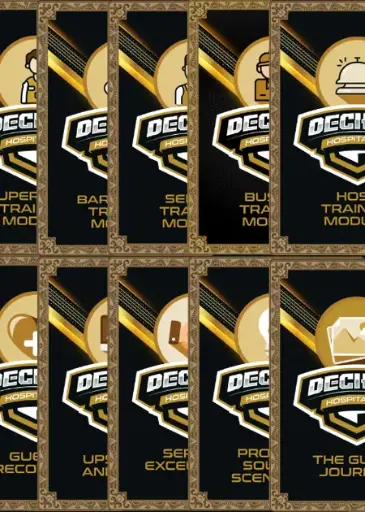 10 decks (Full Training & Service Package)