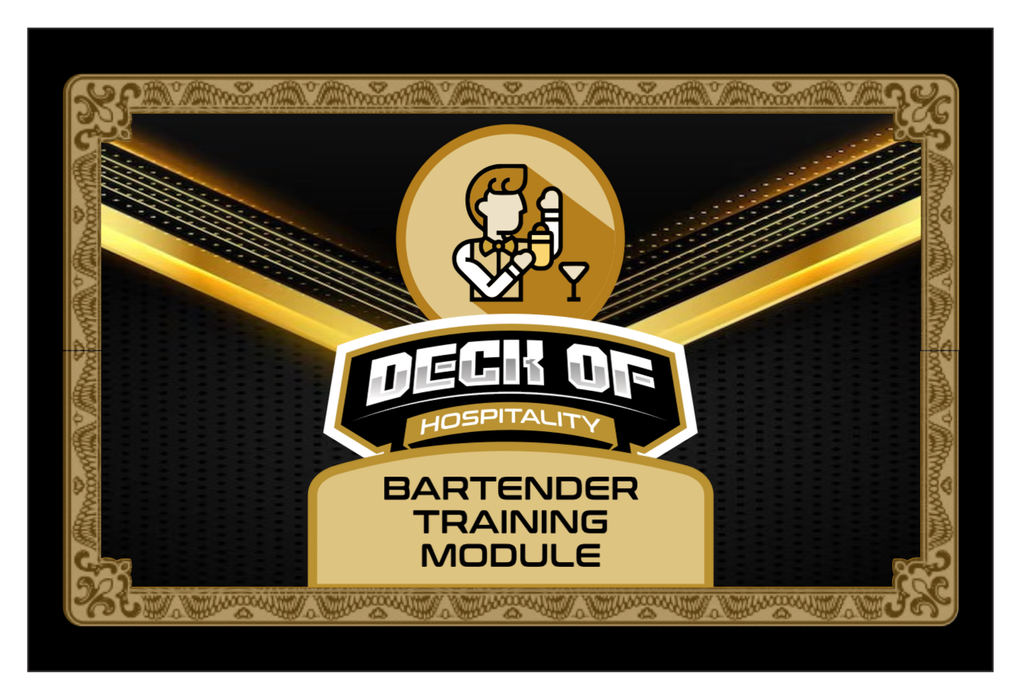 Bartender training module