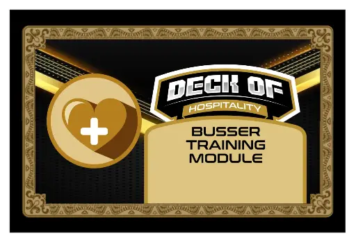 Busser Training Module
